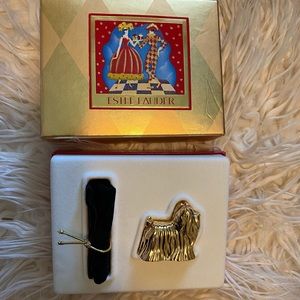 Vintage Collectors Yorkie Beautiful solid perfume